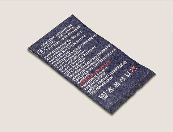 Designer Clothes Labels - Woven-Printed-Garment-Labels, Woven Labels UK,  Custom Woven Clothing Labels, Designer Labels, Cotton Labels, Care Labels